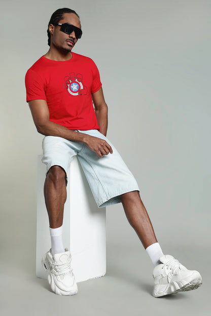 Regular Back Print T-Shirt