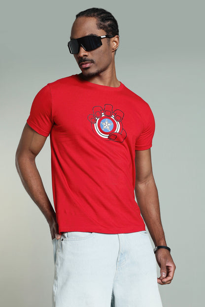 Regular Back Print T-Shirt