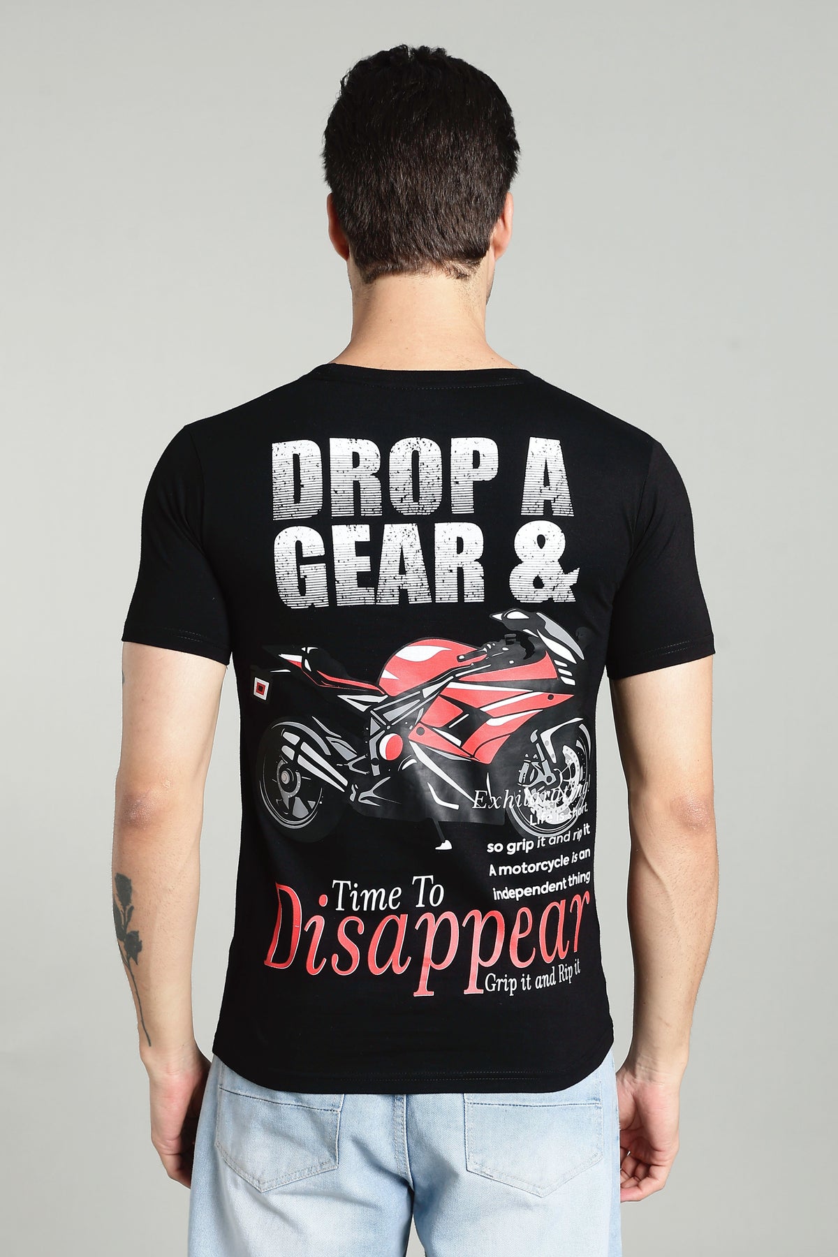 Regular Back Print T-Shirt