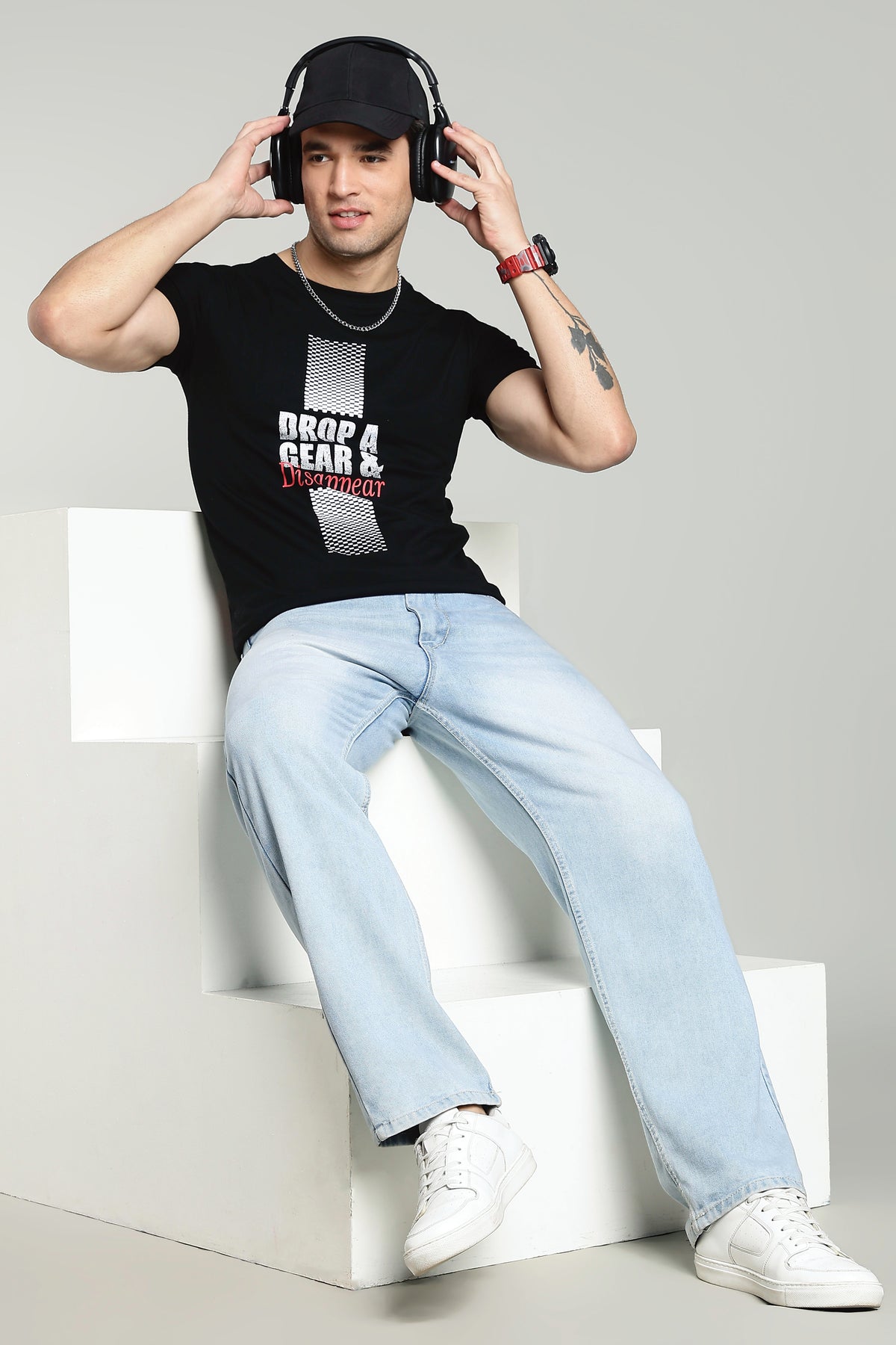 Regular Back Print T-Shirt