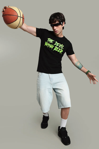 Regular Back Print T-Shirt