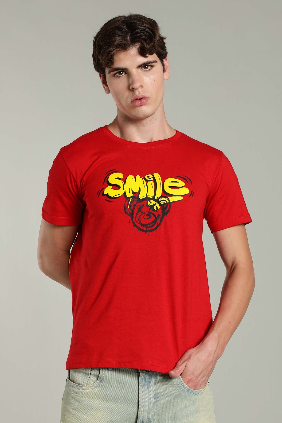 Regular Back Print T-Shirt