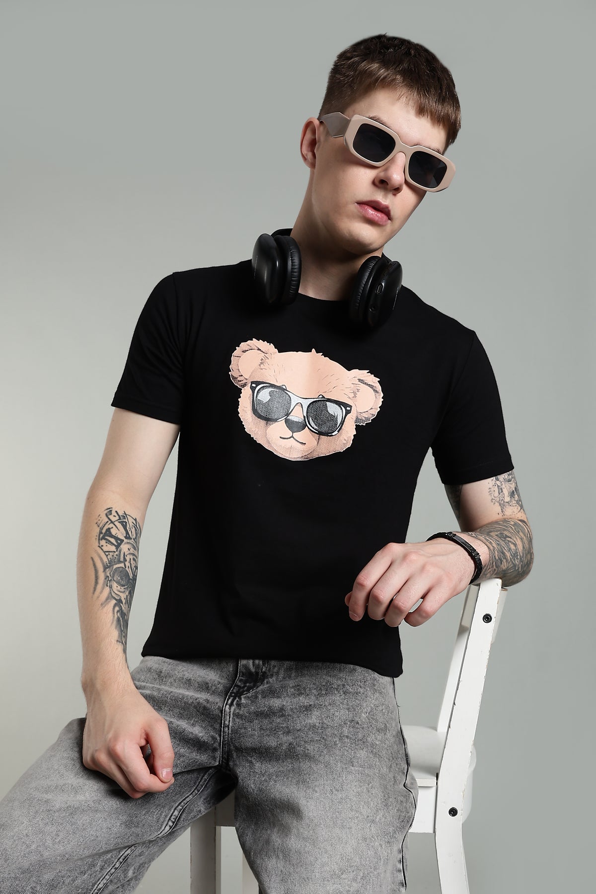 Regular Back Print T-Shirt