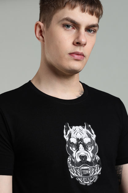 Regular Back Print T-Shirt