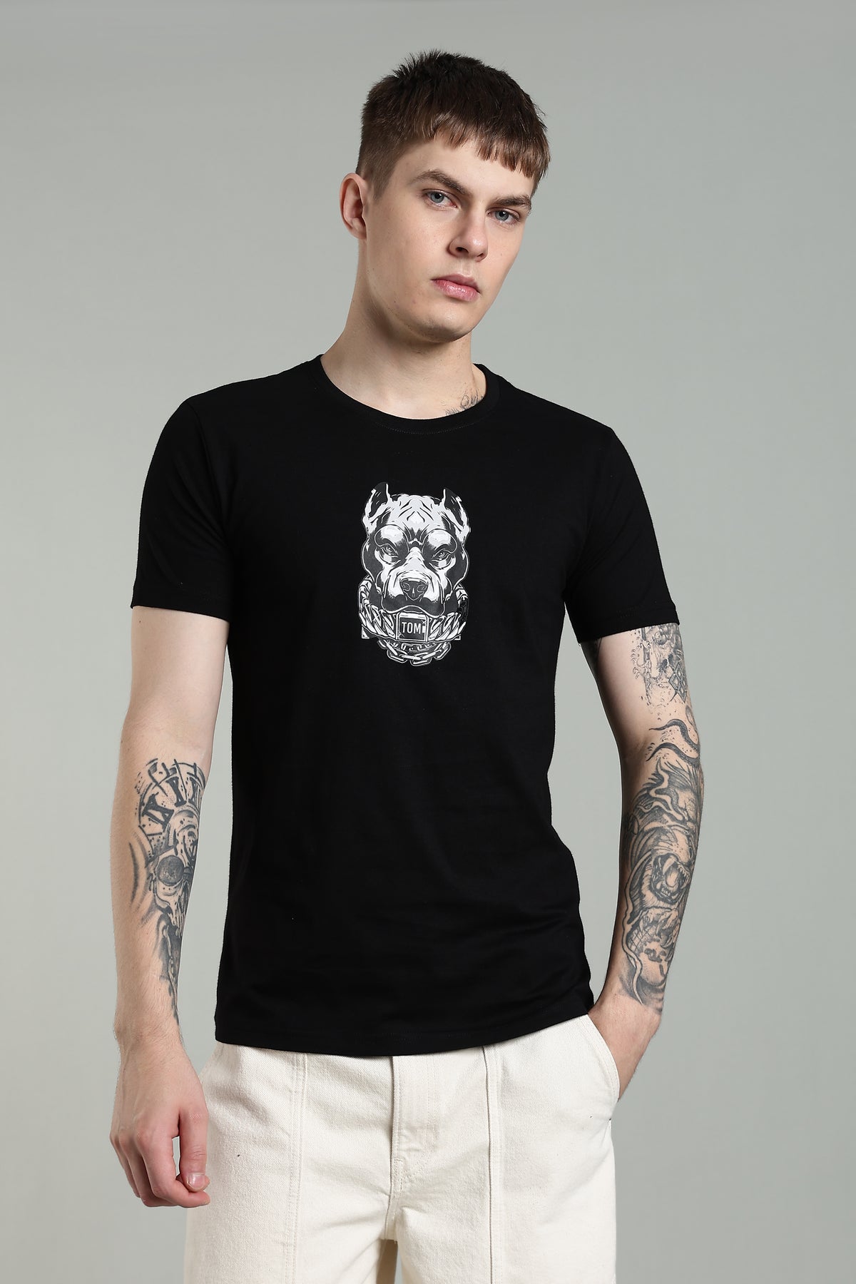 Regular Back Print T-Shirt