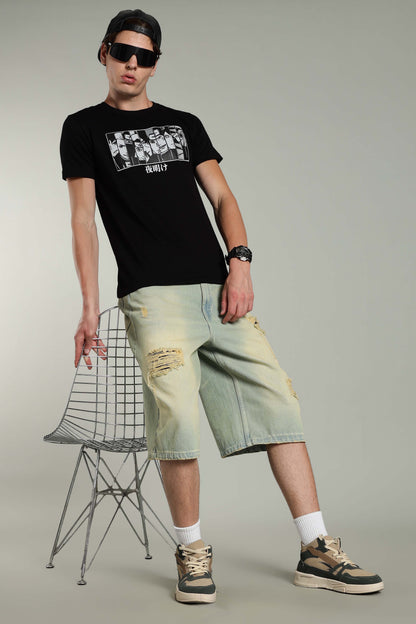 Regular Back Print T-Shirt