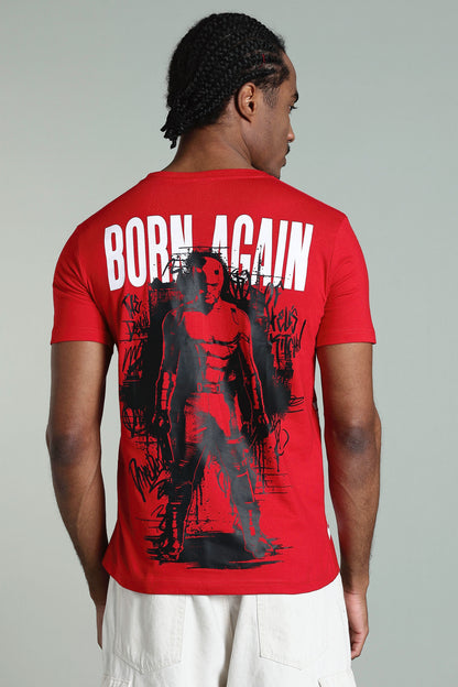 Regular Back Print T-Shirt