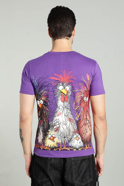 Regular Back Print T-Shirt