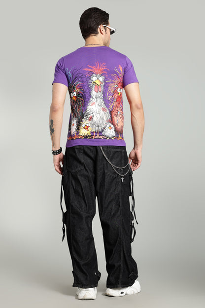 Regular Back Print T-Shirt