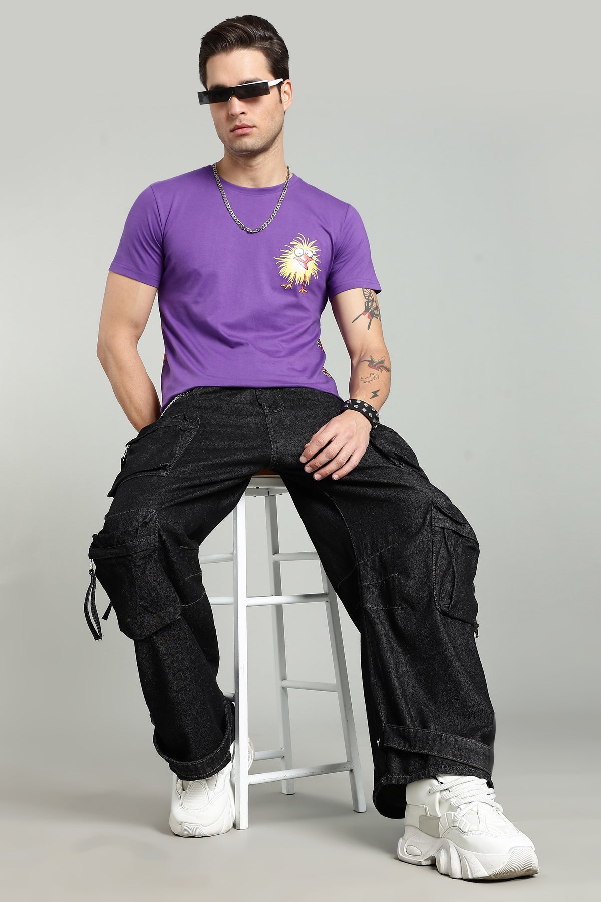 Regular Back Print T-Shirt