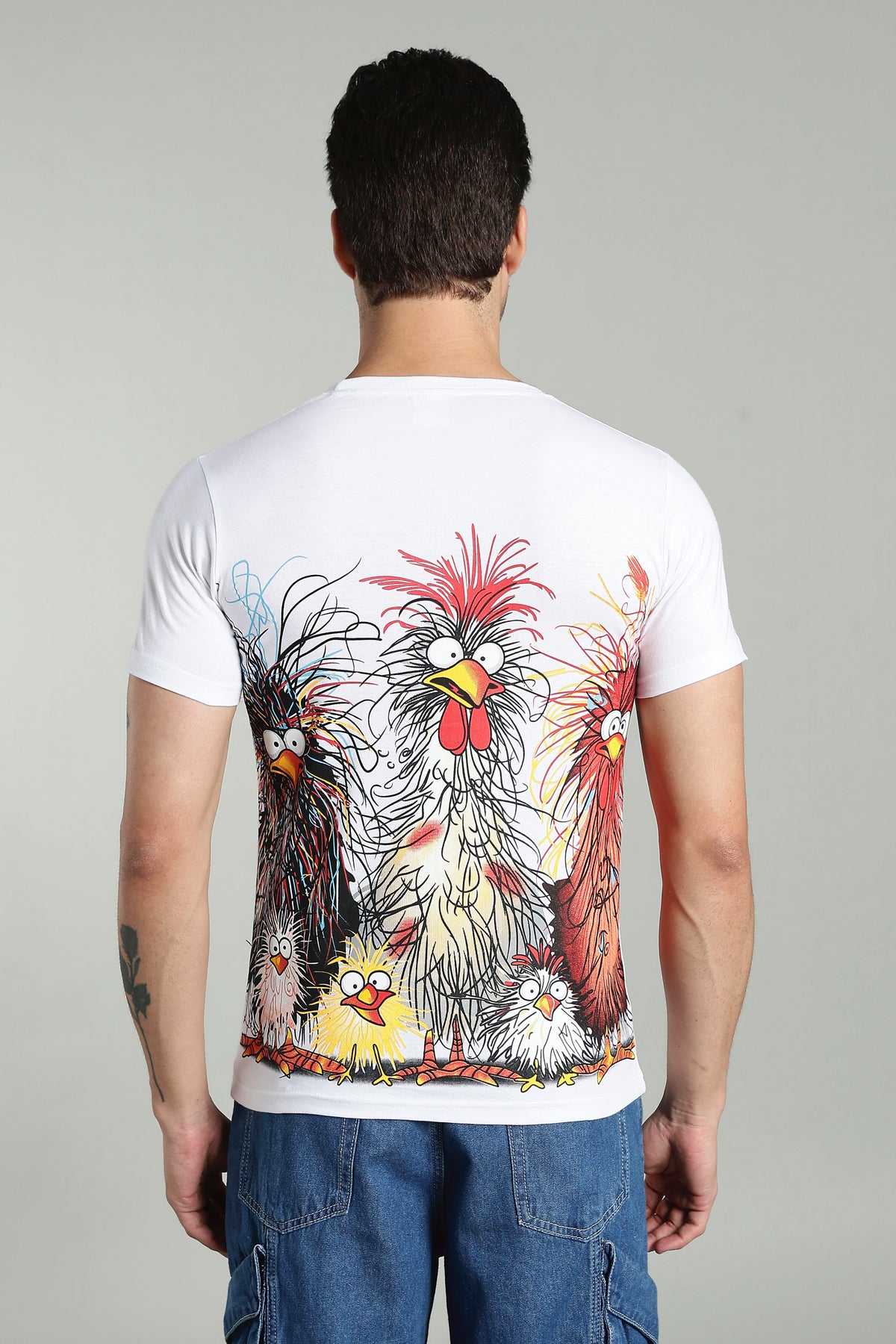 Regular Back Print T-Shirt
