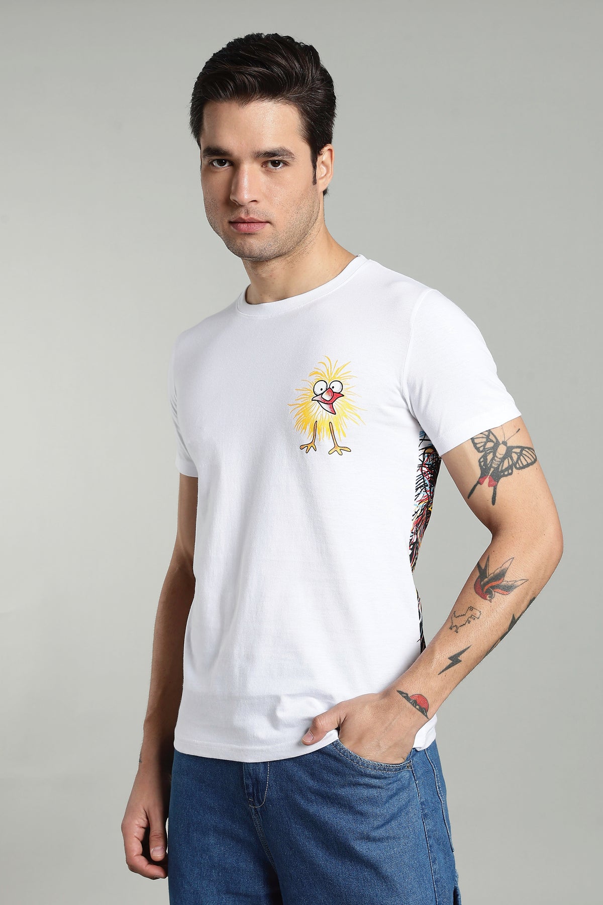 Regular Back Print T-Shirt