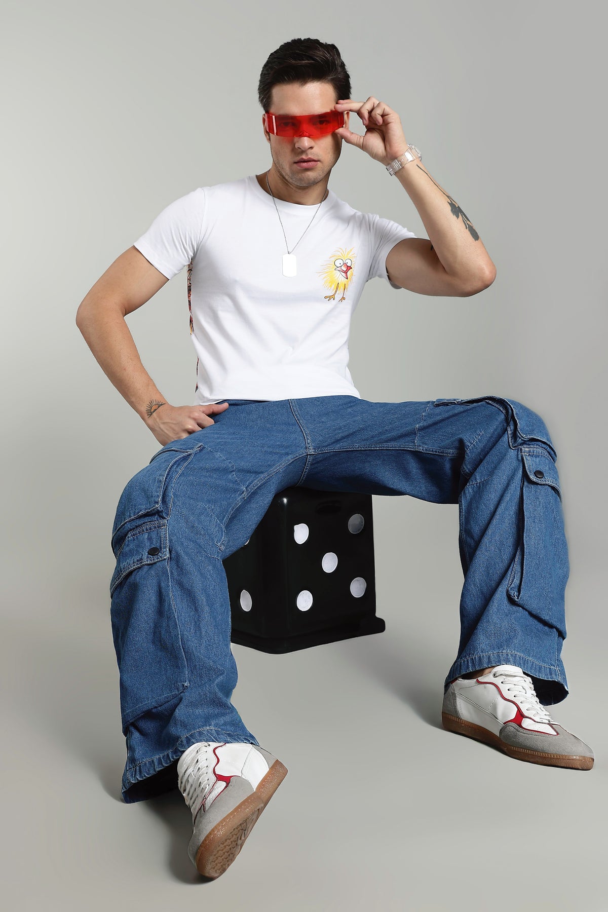 Regular Back Print T-Shirt