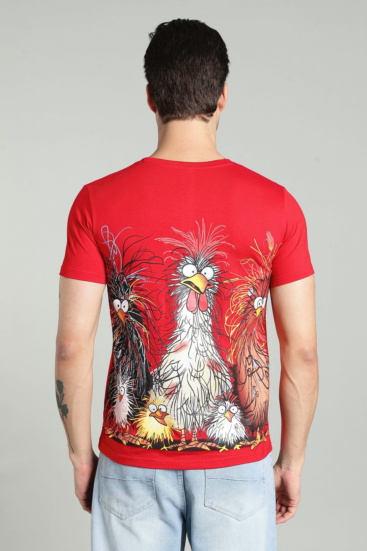 Regular Back Print T-Shirt