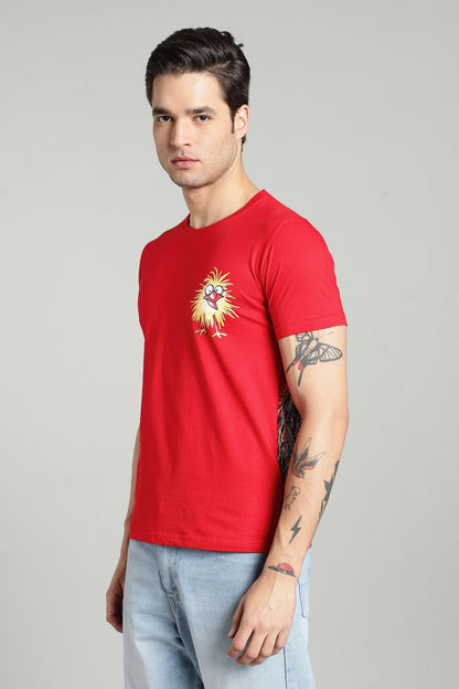 Regular Back Print T-Shirt