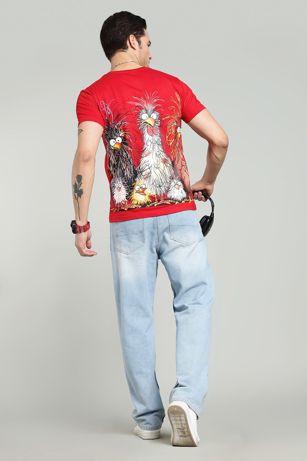 Regular Back Print T-Shirt