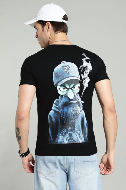 Regular Back Print T-Shirt