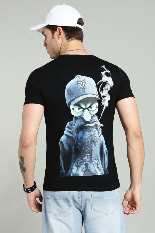 Regular Back Print T-Shirt