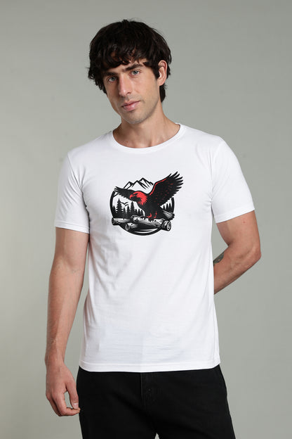 Regular Back Print T-Shirt