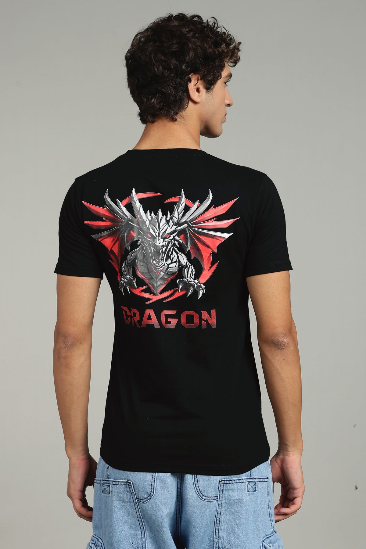 Regular Back Print T-Shirt