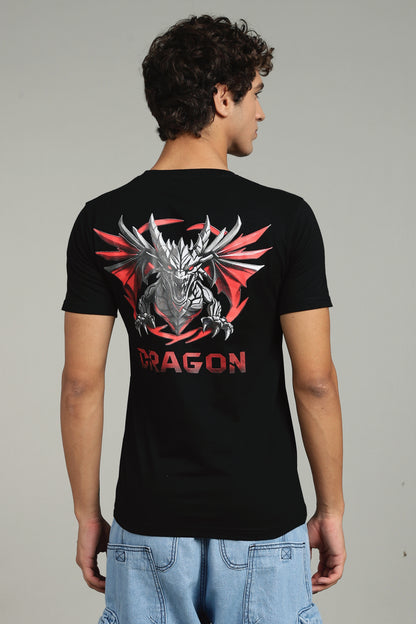 Regular Back Print T-Shirt