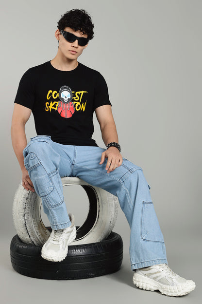 Regular Back Print T-Shirt