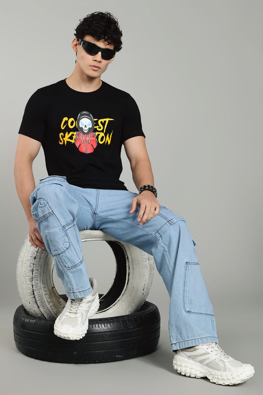 Regular Back Print T-Shirt