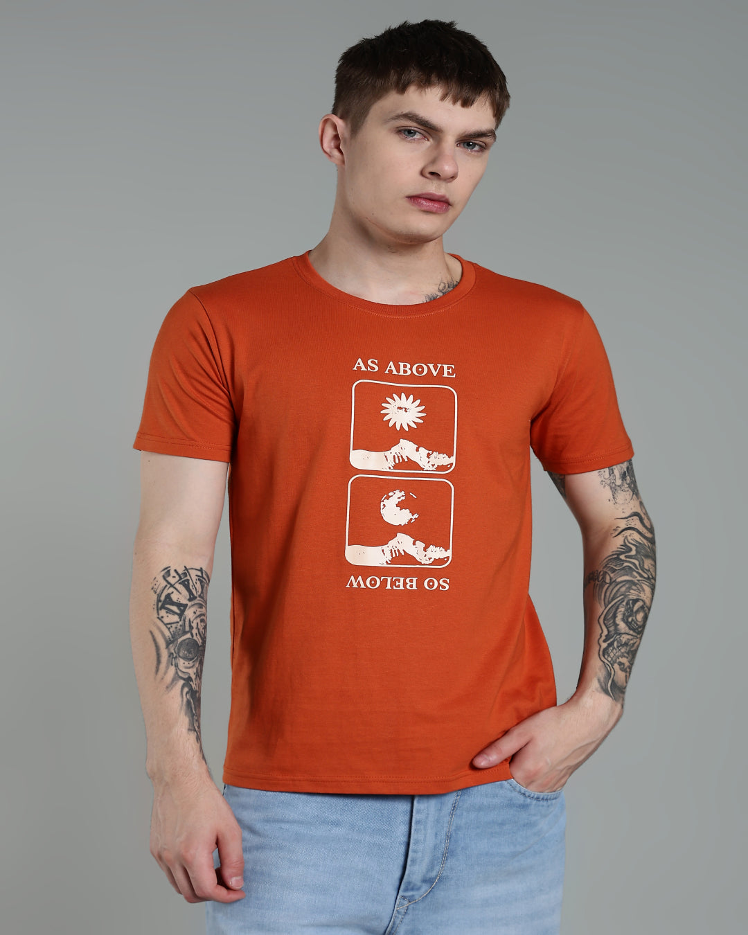 Regular Fit Front Print