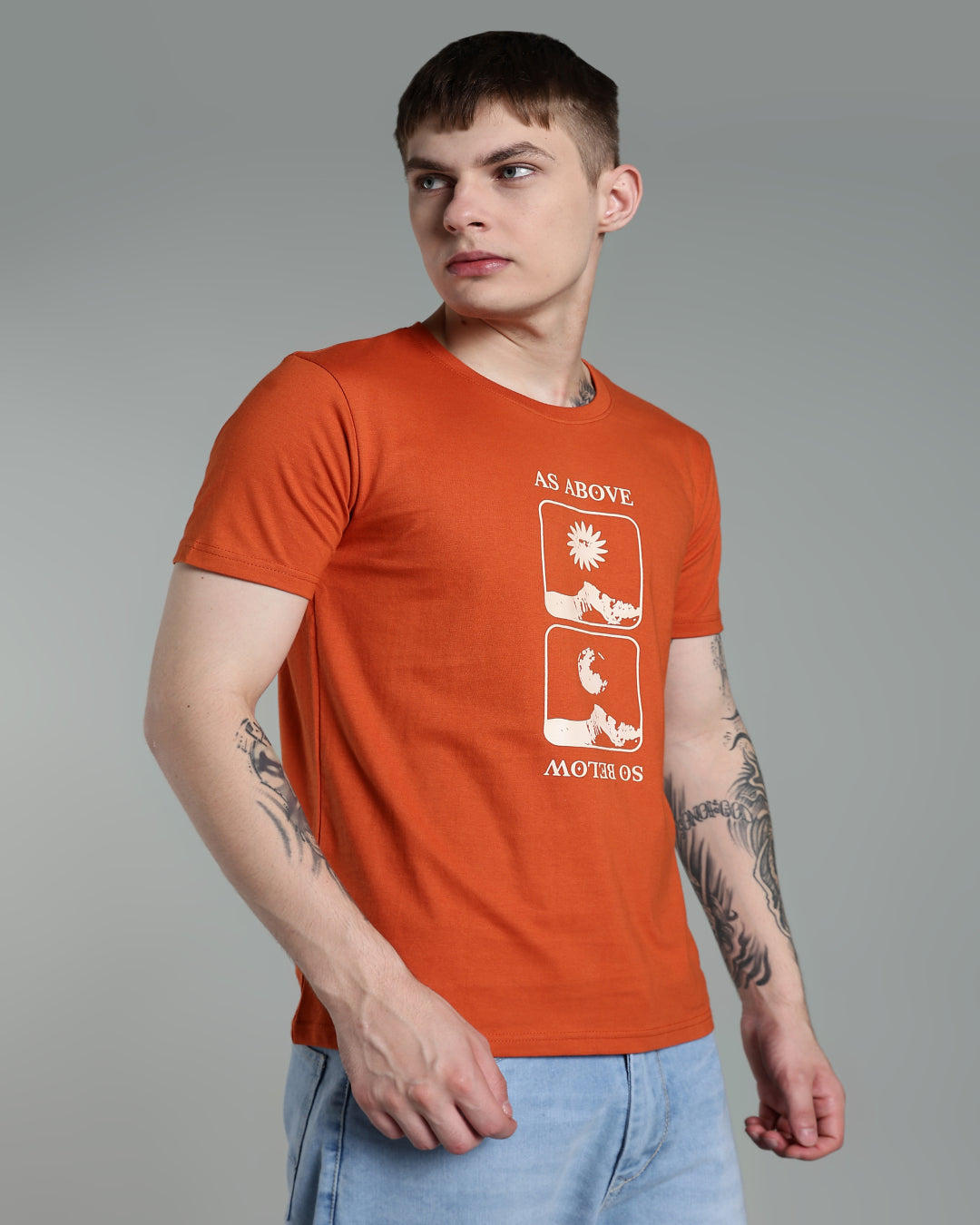 Regular Fit Front Print