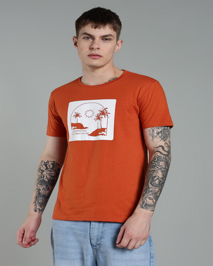 Regular Fit Front Print