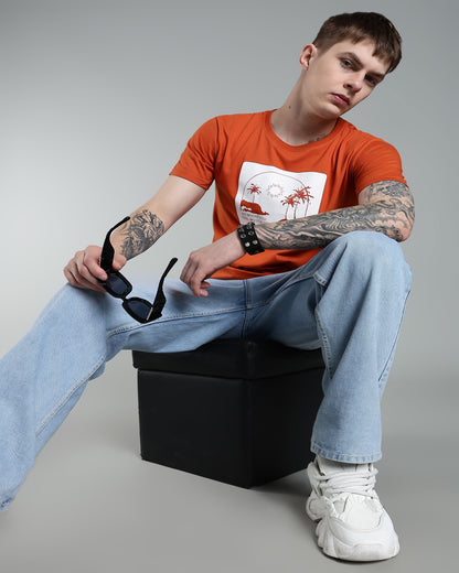 Regular Fit Front Print