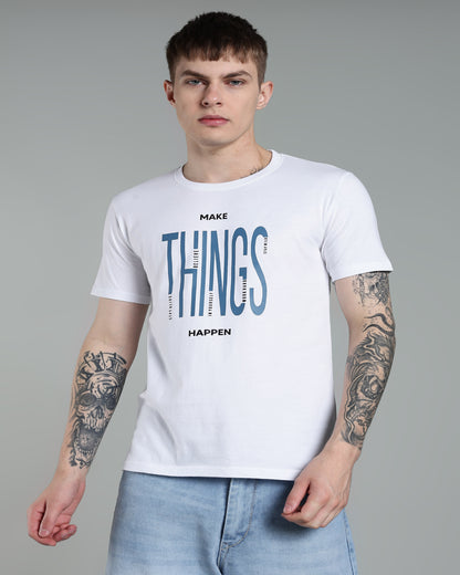 Regular Fit Front Print